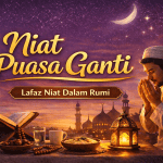 niat puasa ganti